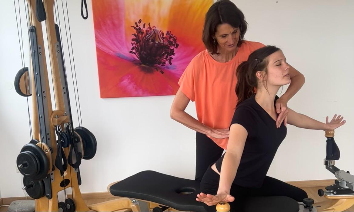GYROTONIC-Training mit Heike
